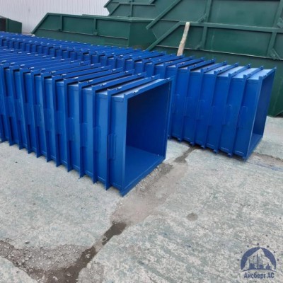 Контейнер металлический для мусора объём 1,1 м³ (евроформа)  купить в Новосибирске