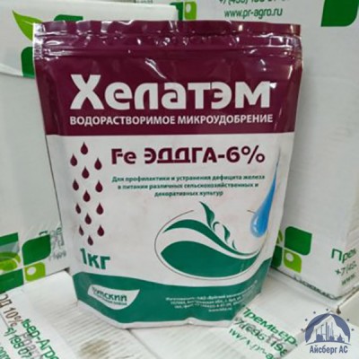 Удобрение ХЕЛАТЭМ Fe 6 Fe EDDHA (ЭДДГА) 6 % купить в Новосибирске