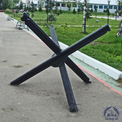 Дорожное заграждение оцинкованное противотанковое "Ёж" ПП купить в Новосибирске