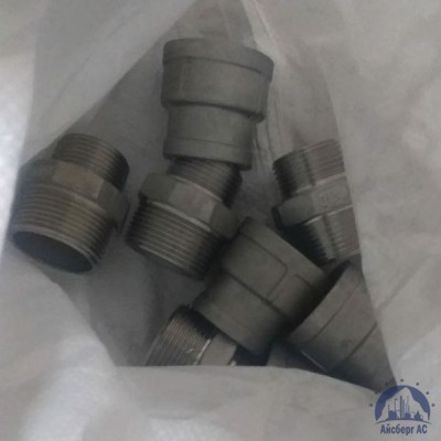 Муфта нержавеющая переходная DN 20х15 3/4"-1/2" 26,9х21,3 мм AISI 304 ВР-ВР купить в Новосибирске