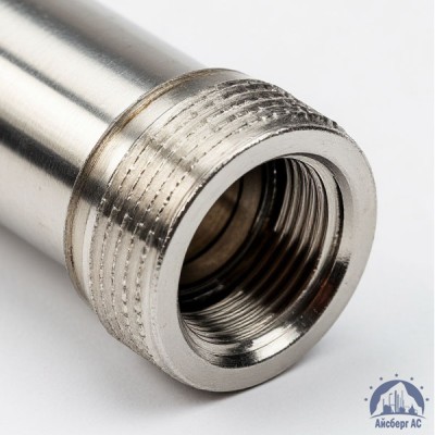 Ниппель (полусгон) нержавеющий DN 15 1/2" 21,3 мм AISI 304 приварной купить в Новосибирске